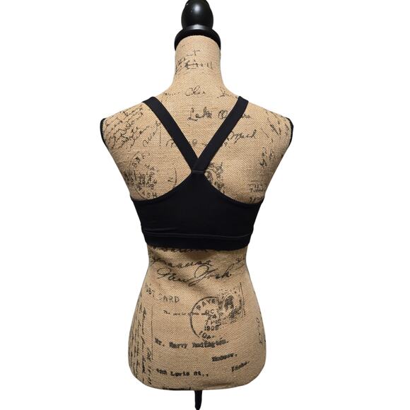 Soulcycle solid black sports bra, size small - Picture 2 of 4